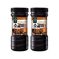 청정원 소갈비 양념장, 840g, 2개