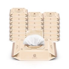 아기물티슈 70g 네오 브라운 캡형 72매X20팩 O-BC20