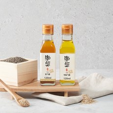 이웅식품 참기름&생들기름 6호선물세트, 1개, 120ml