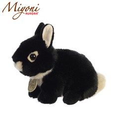 미요니 아기토끼 블랙 소형 18cm 동물 캐릭터 봉제 토끼, 단품, 단품