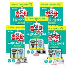 홈스타 맥스 욕실바닥 하수구 클리너, 12g, 5개