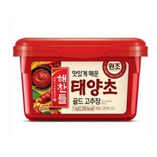 해찬들 태양초 골드 고추장, 1kg, 1개