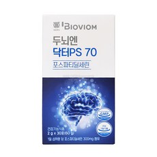 서울대 바이오비옴 두뇌엔 닥터 PS70 인지력 포스파티딜세린, 30포, 60g, 1박스