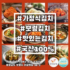 저염식백김치