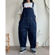 멜빵점프수트남자