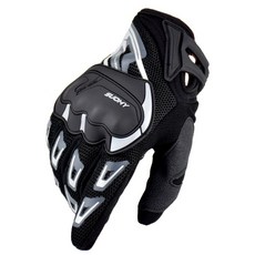 여름 야외 스포츠 Motocross 장갑 터치 스크린 모토 Motocycle 바이크 오토바이 경주 오프로드 액세서리, 1개, [09] Grey-SU11, XXL