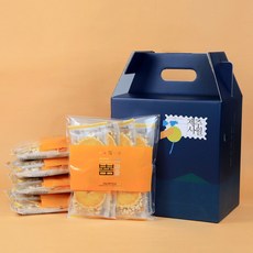 제주 봄봄한라봉과즐 한과선물세트 손잡이박스포장 / 귤향 / 감귤 / 한라봉 / 제주사월