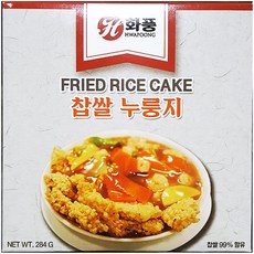 업소용 식당 식자재 재료 화풍 찹쌀누룽지 284g X4, 1