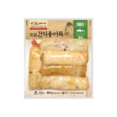 고래사어묵 모둠 간식용어묵, 400g, 1개