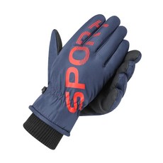 스노우보드장갑 보드 스노보드 스키 장갑 남성용 겨울 플러스 벨벳은 따뜻한 라이딩을 유지하기 위해 두꺼운 방한 방풍 방수 오토바이 터치 스크린 면화 장갑 여성, 옵션07 1654 남성 모델 - 블루