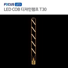 [포커스] LED 디자인램프 - COB T30 5W, 1개
