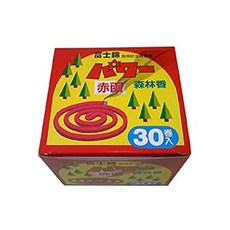 코다마 파워 숲향 신린코 모기향 30개 세트 캠핑모기향 일본모기향