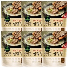 비비고 소고기듬뿍 설렁탕, 460g, 6개