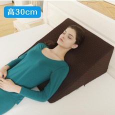 욕창방지용품 노인 몸을뒤집다 삼각매트 욕창 매트침대 압력방지 피부관리 등받이쿠션 환자 ., T01-도안참조, C10-커피 공기층 올드 트라이앵글-N31