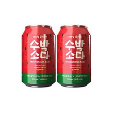 수박소다 탄산음료 350ml 24개, 의왕