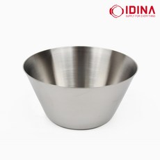 이디나 미리 멀티볼 대 161mm 디저트 샐러드 아이스크림 시리얼 그릇 찬기, 1개, 스텐