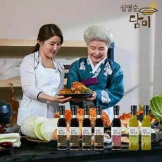 [심영순 담미]한식자연양념세트(향신장x4/향신즙x2/국간장x1), 단품