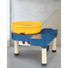 전동 도자기 돌림판 회전판 도예 공방 물레 진흙, 고출력380W+풋페달32cm턴테이블