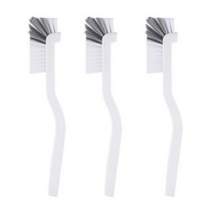 아일리브 텀블러 물병 물통 틈새 구석 세척 솔 물때 제거 브러쉬, 3개, 화이트