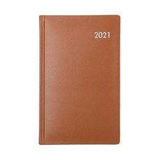 [오롬] 2021년 핸디다이어리 클래식 위클리 2 Color, 카멜