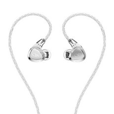 SHANLING SONO 트리플 하이브리드 드라이버 인이어 모니터 이어폰 IEM 고해상도 오디오 0.78mm 상호 교환 가능 케이블 유선 이어버드 2DD 1BA, [02] SONO 3.5mm silver
