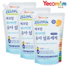 [예꼬맘] 국민 베이비앤 세제 캡리필 3개입