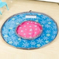 더조아몰 휴대용 장난감 정리매트 무늬램덤 아이들방 놀이방 놀이터 피크닉, 그린