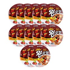 짬뽕왕뚜껑 110g, 12개