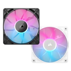 CORSAIR iCUE LINK RX120 RGB Expansion Fan (블랙) 케이스쿨러, 선택없음, 1개