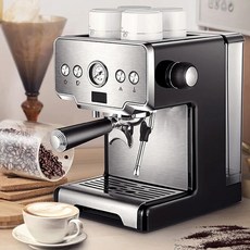 CRM3605 커피머신 반자동 펌프 타입 에스프레소 15 바 커피 카푸치노 우유 버블 가정용 이탈리아 머신, 3.EU