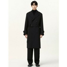 티아이포맨 울혼방 오버핏 트렌치코트 M226MCT501