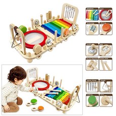 돌아기드럼악기세트