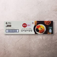 [코스트코]햇반컵밥 김치날치알밥 188gx6, 없음, 상세설명 참조