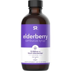 스포츠리서치 엘더베리 삼부커스 12000mg 시럽, 120ml, 1개