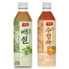 양반 매실차 500ml 6입 + 배수정과 500ml 6입, 1세트