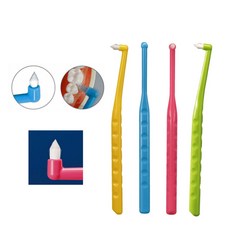  일본칫솔 ci메디컬 PEN GRIP ONE-TUFT 5개 어금니칫솔 교정칫솔, 4세트, 5개입 