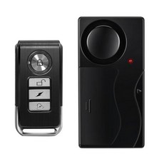 오토바이경보기 오토바이도난방지 바이크 Anchtek 무선 진동 알람 리모컨 도난 방지 오토바이 자전거 차량 보안 110db 라우드, 1개, 1) 1 Set