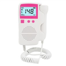 아기 심장 박동 모니터 임신 태아 도플러 심장 박동 모니터 태아 도플러 아기 도플러 주도의화면 디스플레이 레코드 테스트 장비 1pcs.