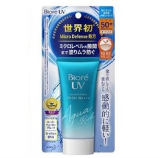 일본 Biore UV 비오레 선크림 아쿠아리치 워터리 에센스 3개 세트 SPF50 PA 선크림 선스크린 얼굴몸용