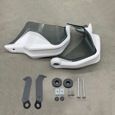 혼다 용 CB650R CB 650R 2019 2020 2021 오토바이 핸드 가드 브레이크 클러치 레버 프로텍터 핸드 가드 실드 CB650 R 액세서리, 흰 연기 세트, 1개