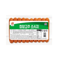 사조오양 청양고추 소시지 1kg, 2개
