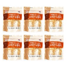 사조오양 수라간누룽지500g, 6개