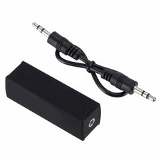 Aux 오디오 노이즈 필터 그라운드 루프 자동차 스테레오 시스템 홈 스테레오용 제거 3.5mm 2 개, 1개
