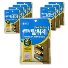 리빙굿 신발장 탈취제 숲속향, 2g, 8개입