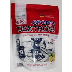 뉴트리크라프트 스포츠 포도당정 420g x 2봉 (총 300정) 포도당 캔디