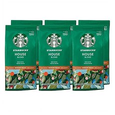 스타벅스 Starbucks House Blend 하우스 블렌드 미디엄 로스트 그라운드 원드 커피 200g 6팩