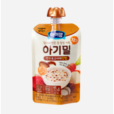 아이얌 아기밀 한우표고야채진밥