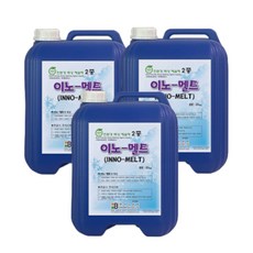 친환경 액상 제설제 이노멜트 제설용 저부식 염화칼슘