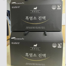 흑색건강 흑염소진액 100ml 30포 청년농부 흑염소즙(3박스), 3개, 3L