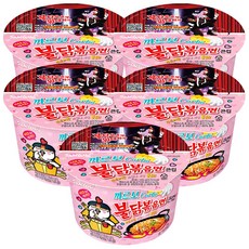 삼양 큰컵 까르보 불닭볶음면 105g, 5개